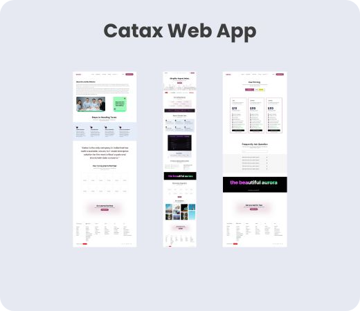 Catax Web App